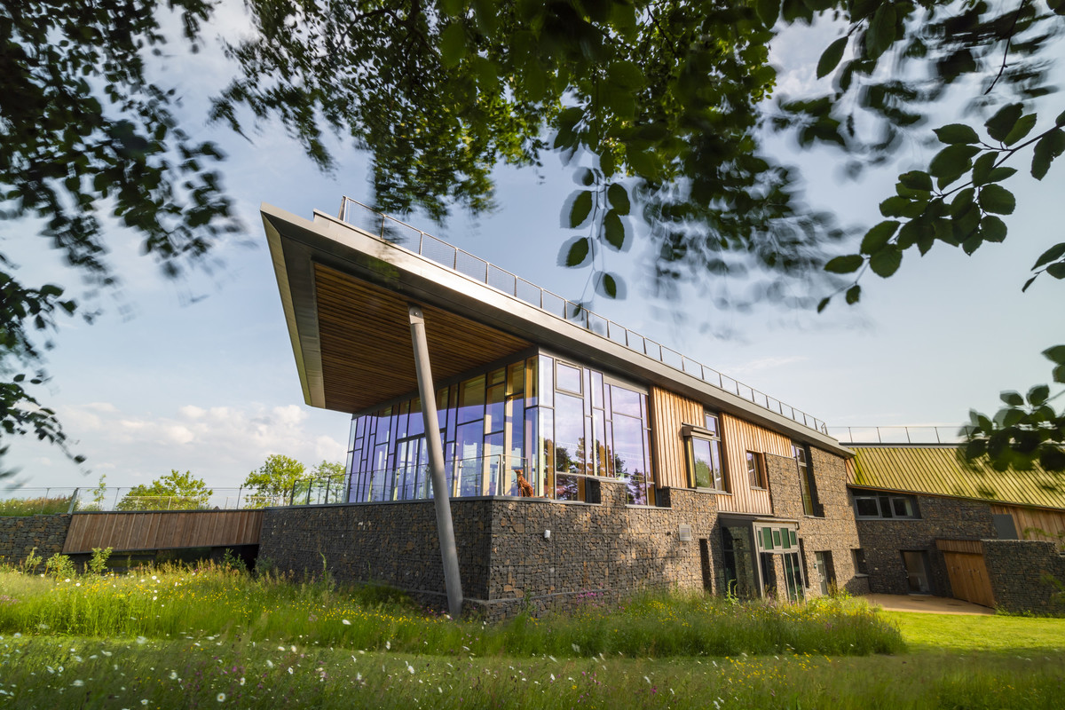 An exterior shot of The Sill Discovery Centre.